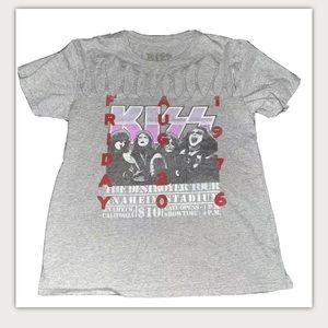 Repop 1976 KISS Destroyer Tour Shirt August 1976